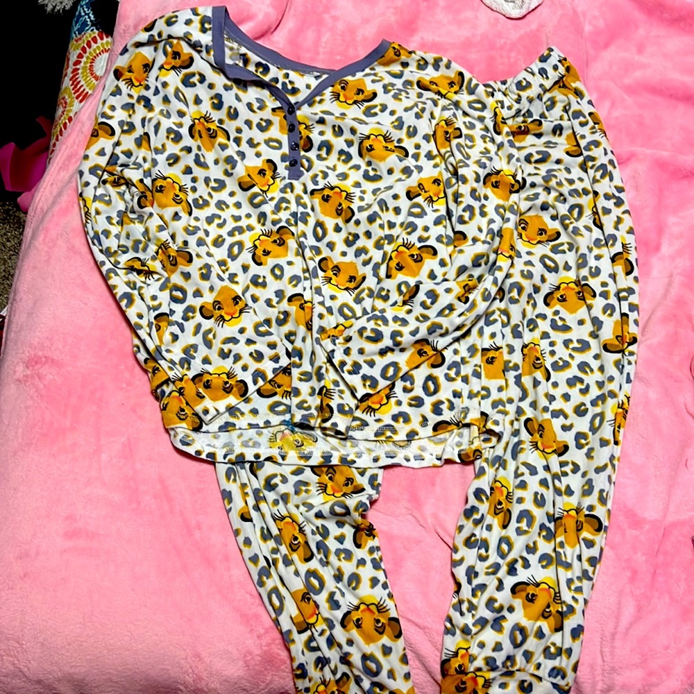 Disney PJ matching Set womens, Size XL